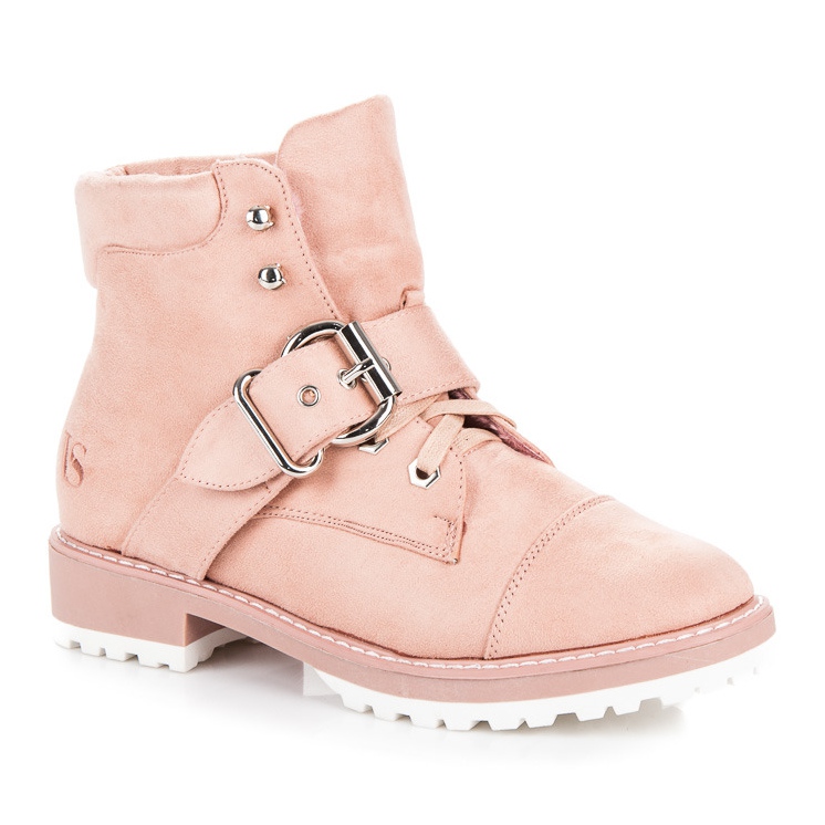 Vices New Collection Tramperos de gamuza rosado 1 Vices New Collection Tramperos de gamuza rosado 1