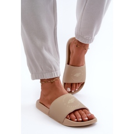 Chanclas de Mujer 4FMM00FFLIF044A-83S Beige 6