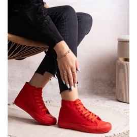 Zapatillas altas Raffie rojas rojo 1