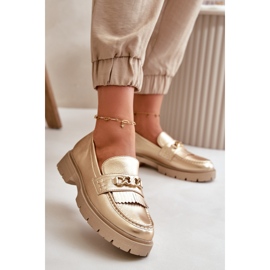 PH2 Mocasines Mujer Piel Ecológica Adorno Dorado Zanita 6