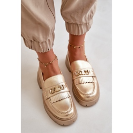 PH2 Mocasines Mujer Piel Ecológica Adorno Dorado Zanita 8