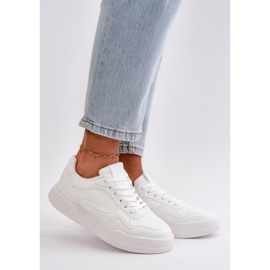 Zapatillas Clásicas De Mujer Confeccionadas En Piel Ecológica, Blanco Meriora 1