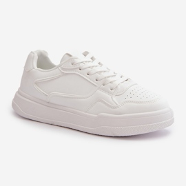 Zapatillas Clásicas De Mujer Confeccionadas En Piel Ecológica, Blanco Meriora 3
