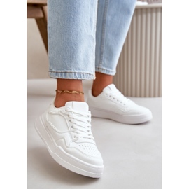 Zapatillas Clásicas De Mujer Confeccionadas En Piel Ecológica, Blanco Meriora 2