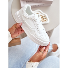 Zapatillas Clásicas De Mujer Confeccionadas En Piel Ecológica, Blanco Meriora 8