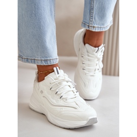 Zapatos Deportivos Zapatillas De Piel Ecológica Blanco Verilisse 4