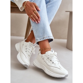 Zapatos Deportivos Zapatillas De Piel Ecológica Blanco Verilisse 7