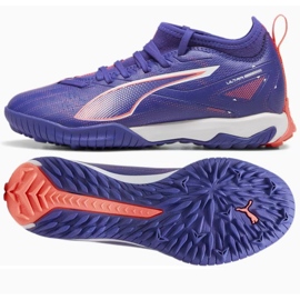 Zapatillas Puma Ultra 5 Match TT+ Mid 108097-01 violeta 1