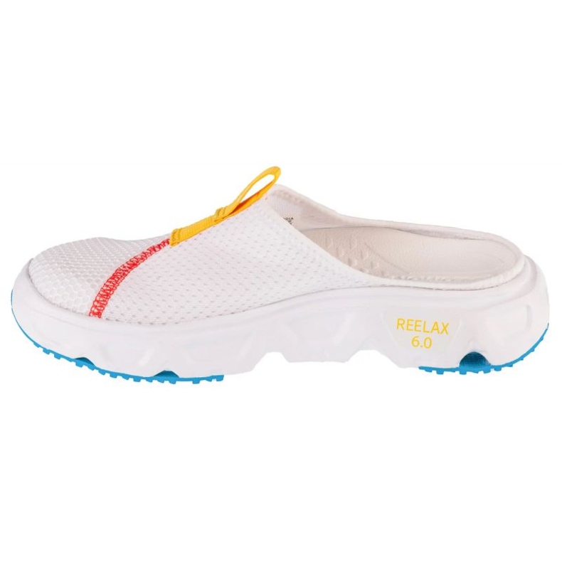 Chanclas de mujer Salomon Reelax Slide 6.0 477162 blanco 1