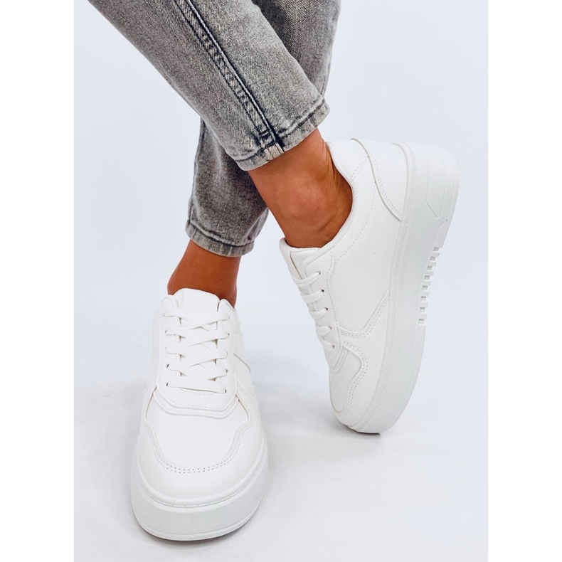 Zapatillas de mujer Lees Blanco 1