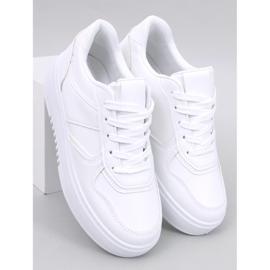 Zapatillas de mujer Lees Blanco 5