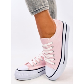 Zapatillas clásicas de mujer Fargis Rosa rosado 2
