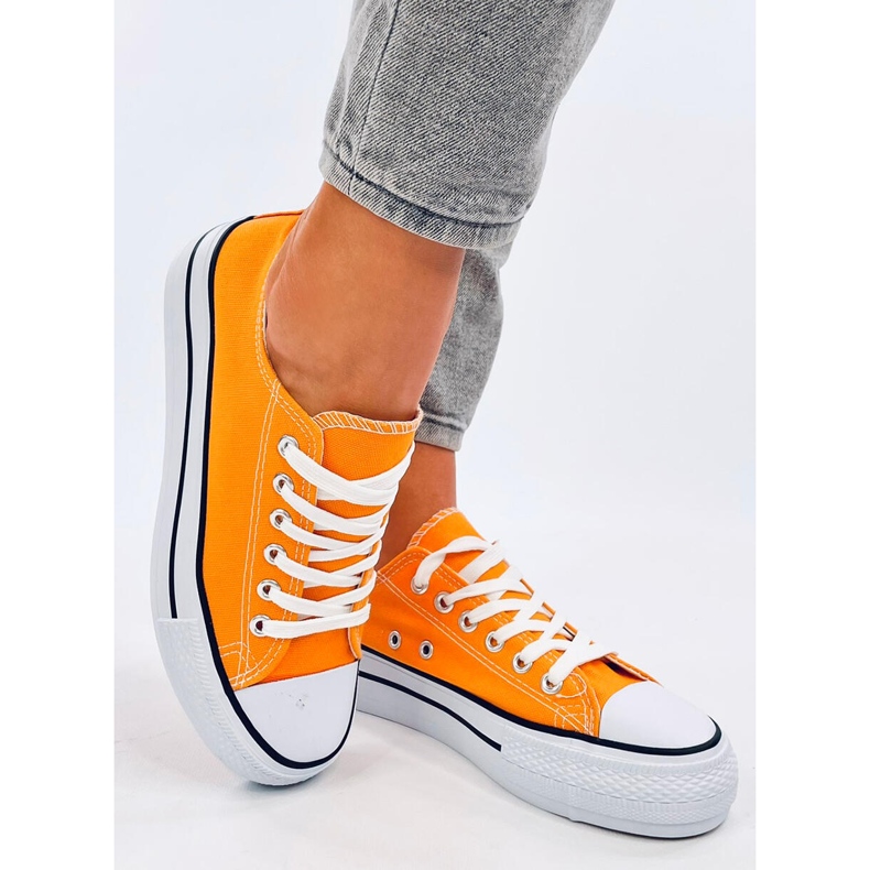 Zapatillas clásicas de mujer Fargis Yellow amarillo 2