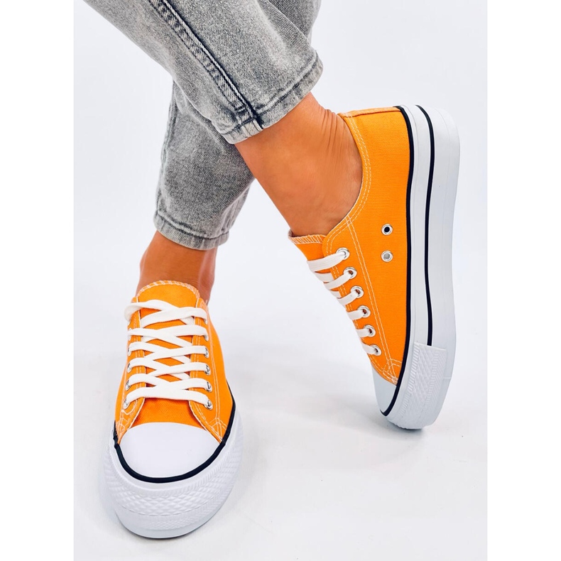 Zapatillas clásicas de mujer Fargis Yellow amarillo 1