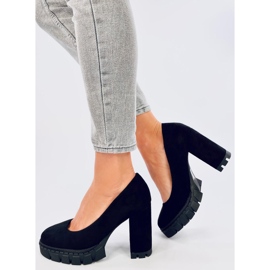 Angela Zapatos de tacón y plataforma negros 5