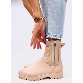 Botas Chelsea de mujer Below Beige 4