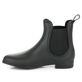 Vices New Collection Botas de goma negras, vicios negro 3