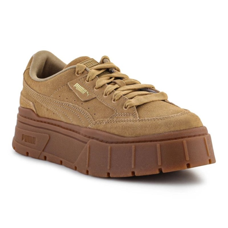 Puma Mayze Stack Zapatos de gamuza 383983 03 marrón 1