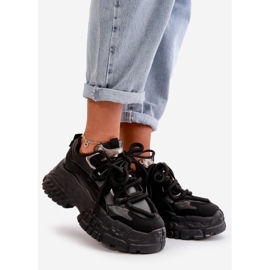 Zapatillas De Mujer Con Suela Maciza, Negro Nevela 1 Zapatillas De Mujer Con Suela Maciza, Negro Nevela 1