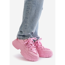 Zapatillas Deportivas de Mujer con Suela Gruesa, Rosa Nevela 1