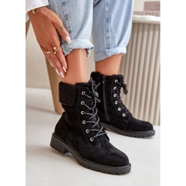 Botas de trabajo aislantes para mujer con cremallera negro Mivael 8