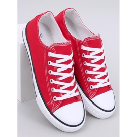 Zapatillas clásicas de mujer Basic Rojo 2