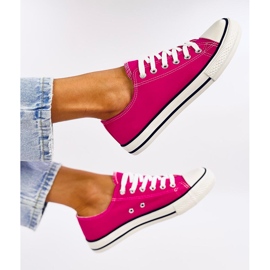 Zapatillas clásicas de mujer Basic Fucsia rosado 4