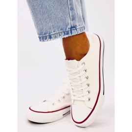 Zapatillas clásicas de mujer Basic White blanco 5