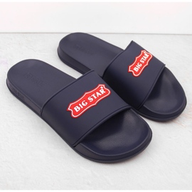 Chanclas deportivas de hombre azul marino Big Star OO174029 1