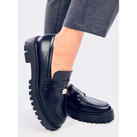 Mocasines plataforma Rimet Negro 1