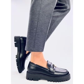 Mocasines plataforma Rimet Negro 2