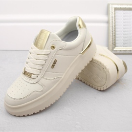 Deportiva mujer cordones beige Big Star OO274757 4