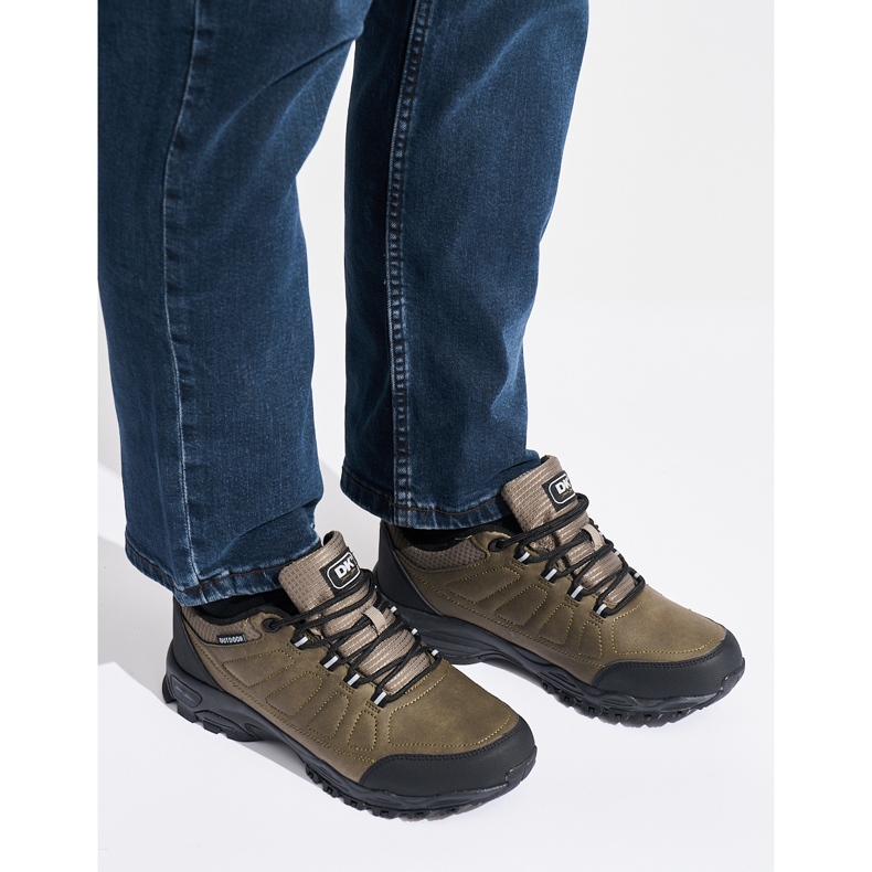 Zapatos trekking DK hombre beige oscuro 1