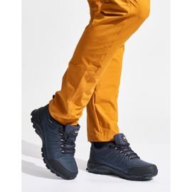 DK Zapatos trekking hombre azul marino 1