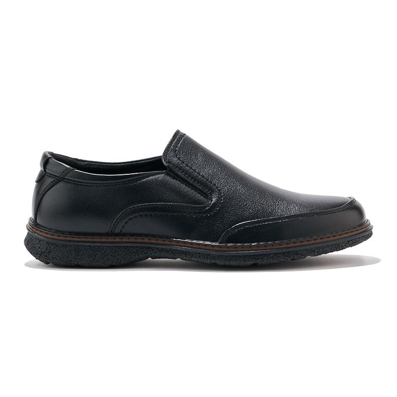 Zapatos sin cordones negros para hombre. 1