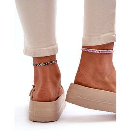 Chanclas de Mujer de Espuma con Plataforma y Hebilla Big Star NN274A666 Beige 1 Chanclas de Mujer de Espuma con Plataforma y Hebilla Big Star NN274A666 Beige 1