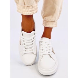 Zapatillas Holms con plataforma blanco 4