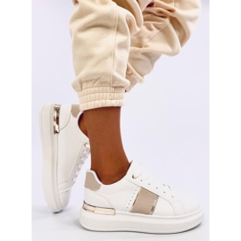 Zapatillas Holms con plataforma blanco 5