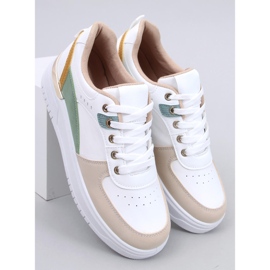 Zapatillas de mujer Asker Albaricoque blanco 3