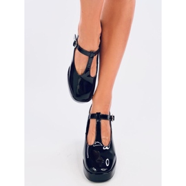 Zapatos de salón Moreton con plataforma en negro 1