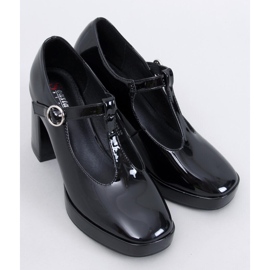 Zapatos de salón Moreton con plataforma en negro 5