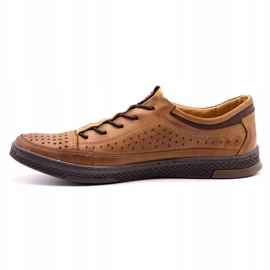 Polbut Zapatos hombre piel K22P camel marrón 4