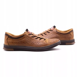 Polbut Zapatos hombre piel K22P camel marrón 2