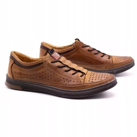 Polbut Zapatos hombre piel K22P camel marrón 3