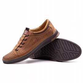 Polbut Zapatos hombre piel K22P camel marrón 1