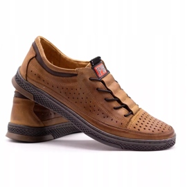 Polbut Zapatos hombre piel K22P camel marrón 7