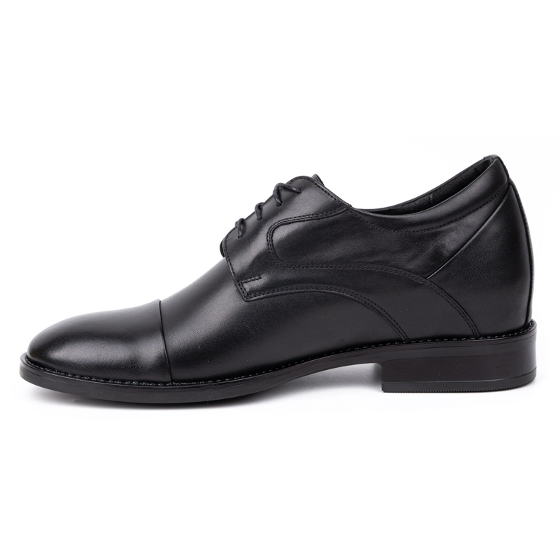 Olivier Zapatos informales con alzas para hombre P14, negro 1 Olivier Zapatos informales con alzas para hombre P14, negro 1