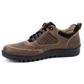 WASAK Zapatos casual hombre piel 0228W marrón 1