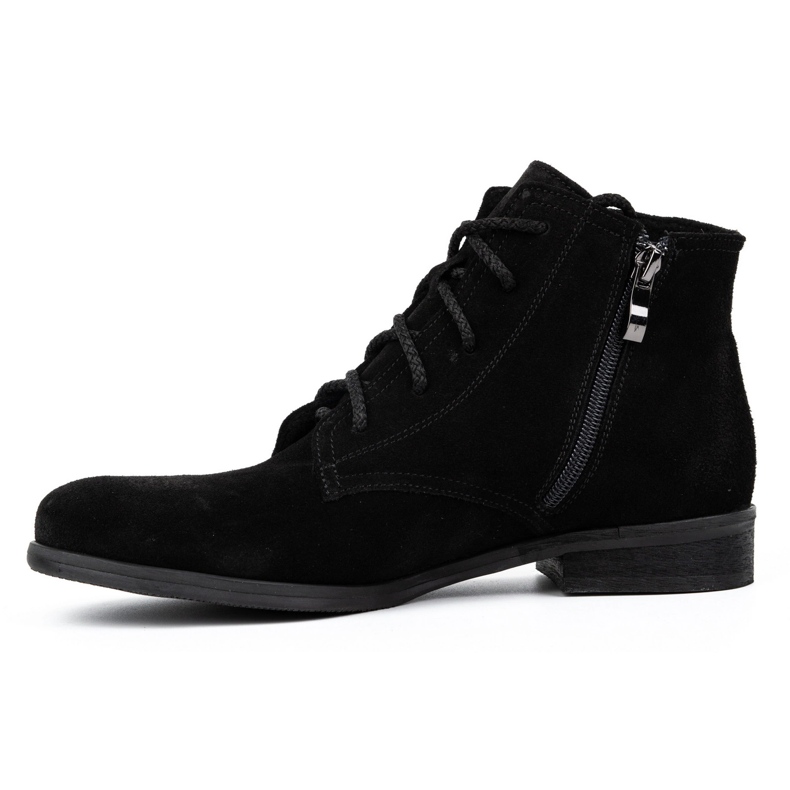 Olivier Botas aislantes de ante para mujer 1024 negro 1