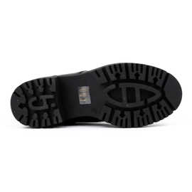 Olivier Botas altas mujer de piel 1064 negro 6